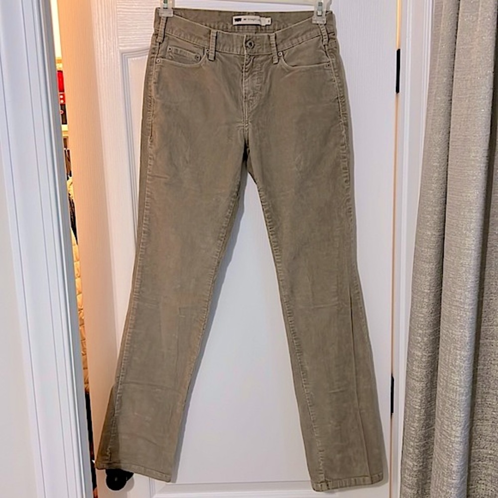Levi's Tan Straight Leg Pants